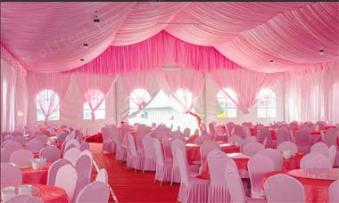 为何大多数新人放弃酒店婚礼模式而选择婚礼篷房举行婚礼呢？